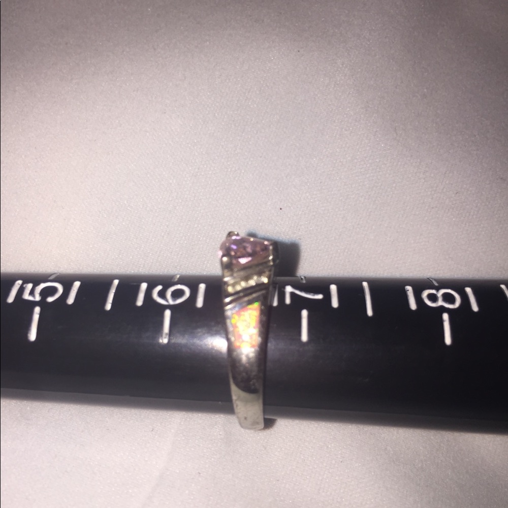 Pink 925 ring - Picture 5 of 8